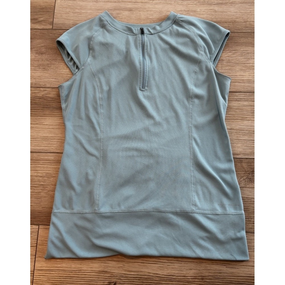 Columbia Woman's Cycling Running Rear Utility Pocket Performance Shirt Large
